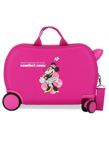 4771043 ABS ROLLING SUITCASE 4W.(2 MULTID.) 45CM. MINNIE COM